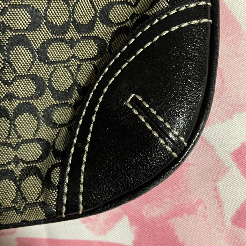 Coach Black and dark grey Designer Women's Bag NWOT